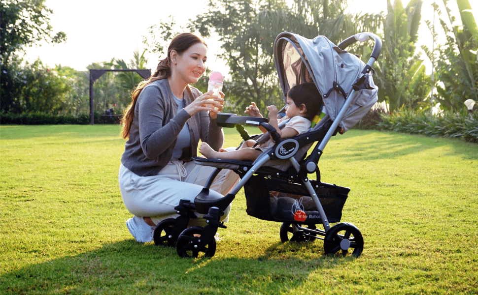 R for Rabbit Chocolate Ride Travel System Baby Stroller