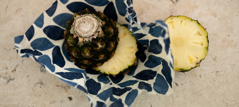 Pineapple in Beeswax Wrap