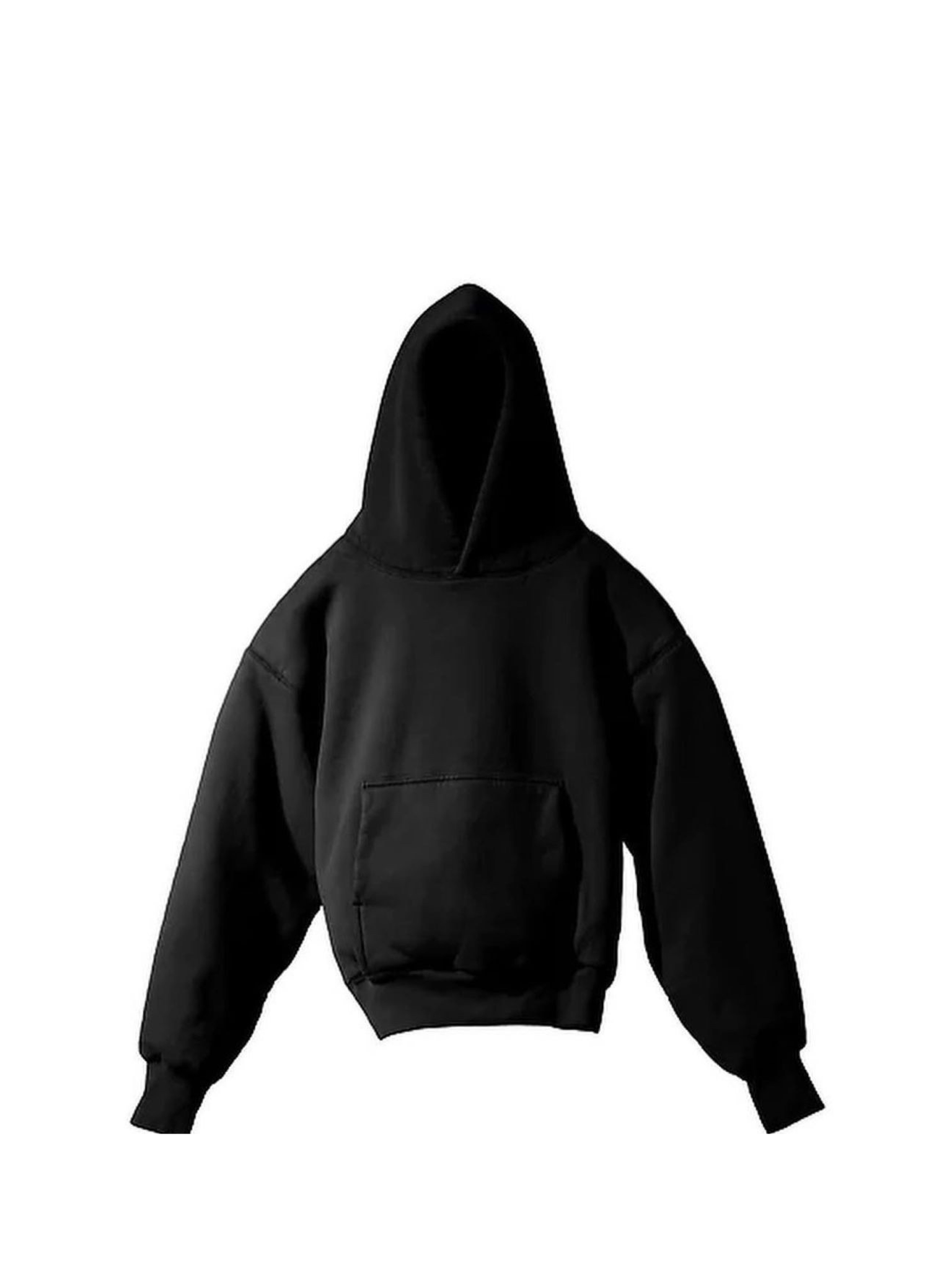 black hoodie yeezy