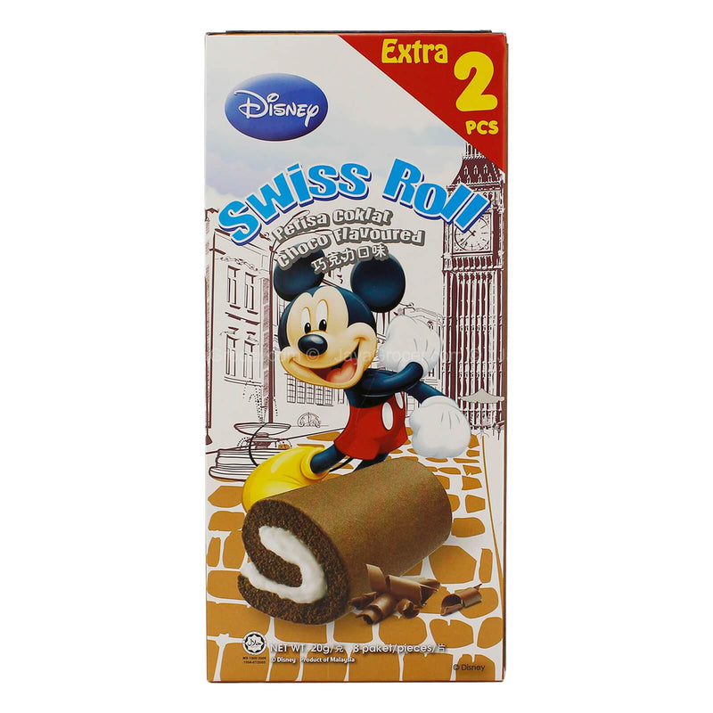 Disney Choco Flavoured Swiss Roll 20g x 8