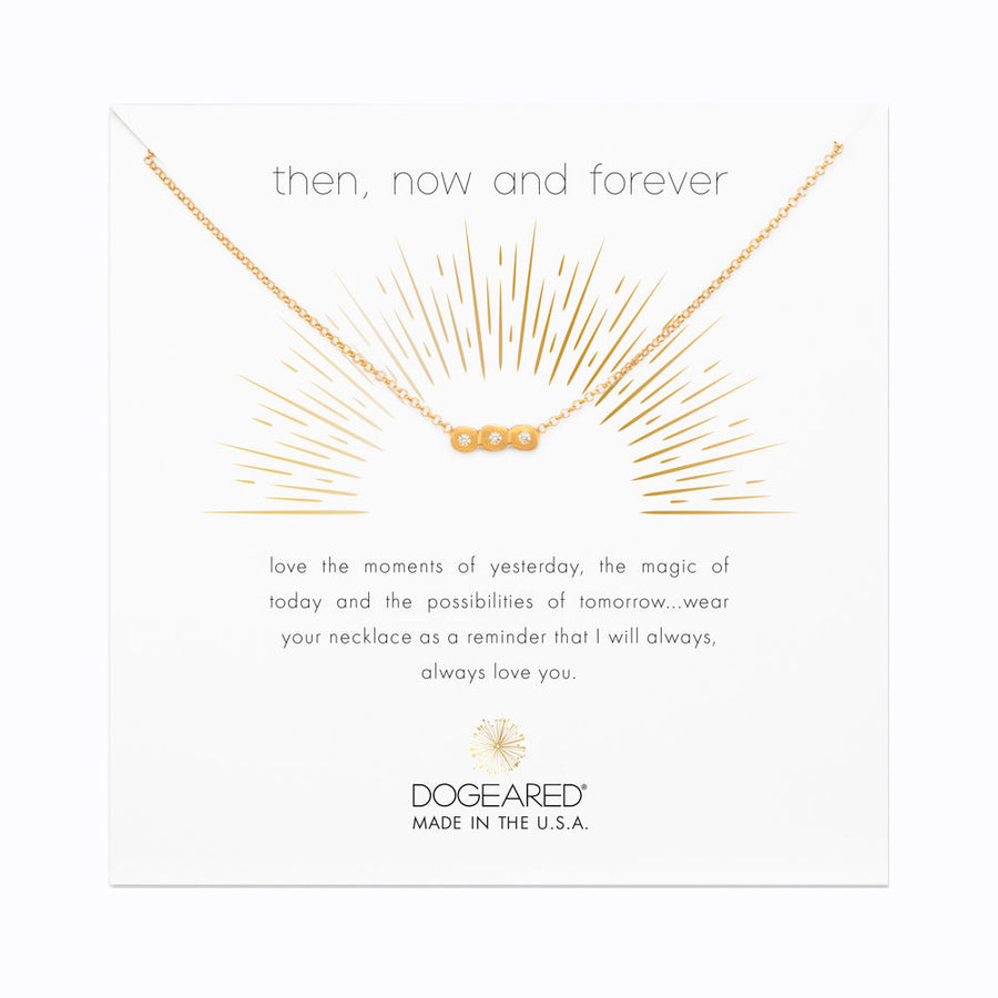 Then Now And Forever Crystal Necklace Dogeared