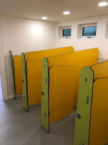 toilet cubicles for schools
