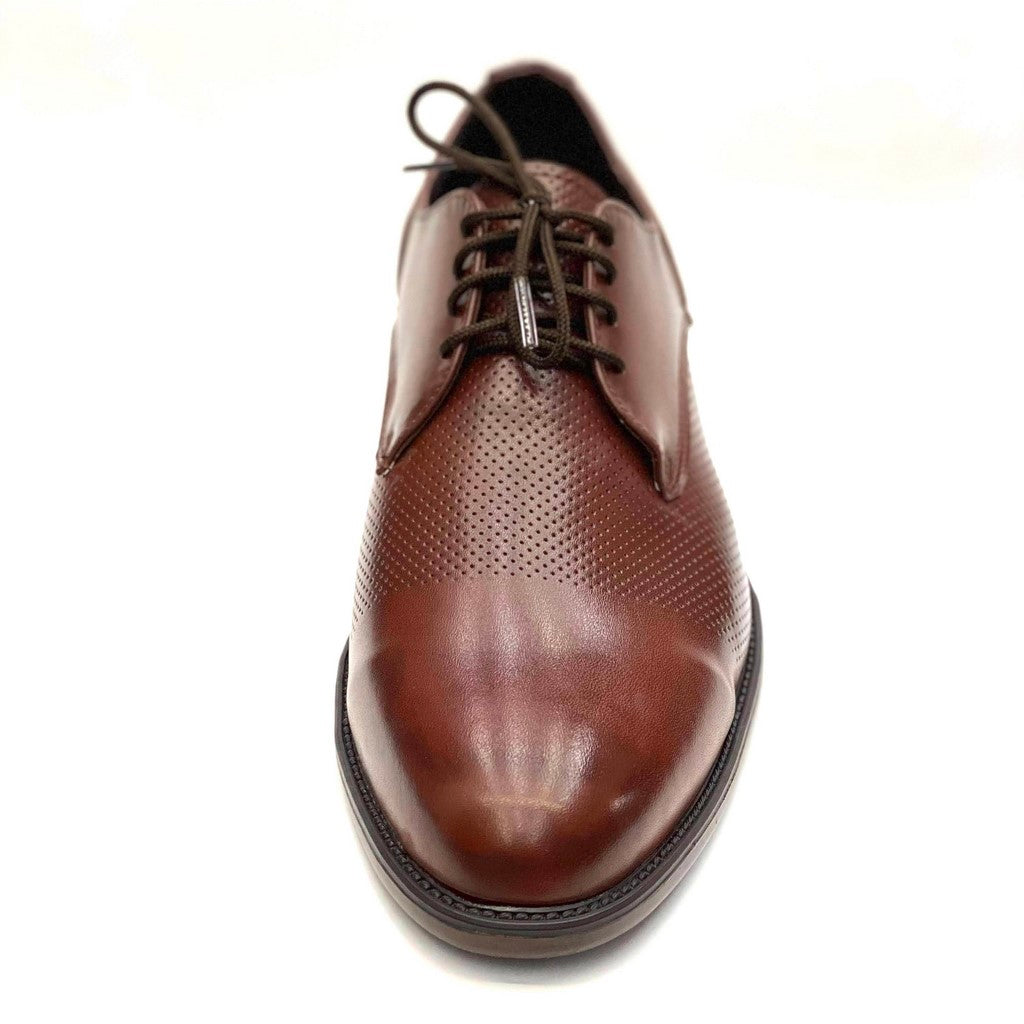 zapatos de vestir grabado empeine monetti Danao cognac – avocado