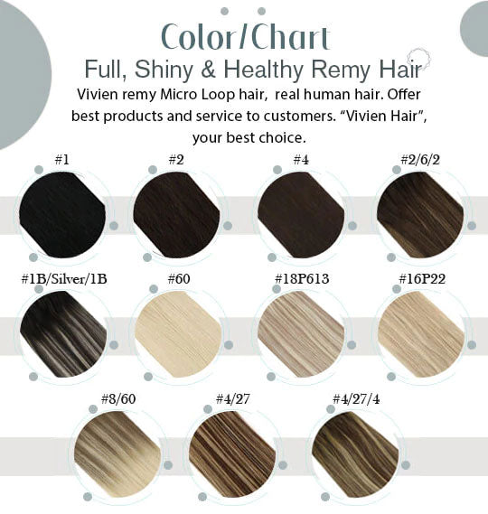 color chart for micro loop
