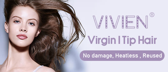 vivien i tip hair 100% real hair extensions