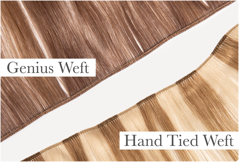 genius weft vs hand tied hair weft