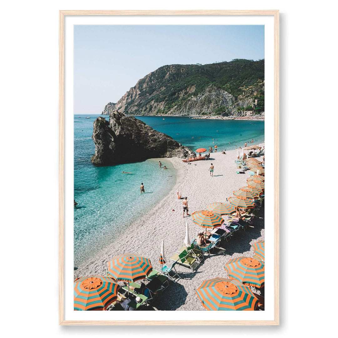 Jessica Wright Print STATEMENT / Natural / MATTED Monterosso, Italy