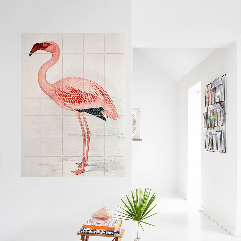 bøf Løb Dwell Plakat Tirsdag: Grafiske flamingoplakater