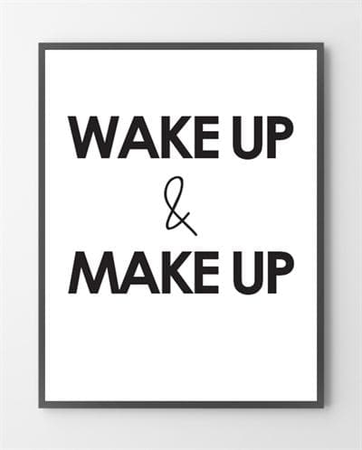 Billede af Plakater - Wake up