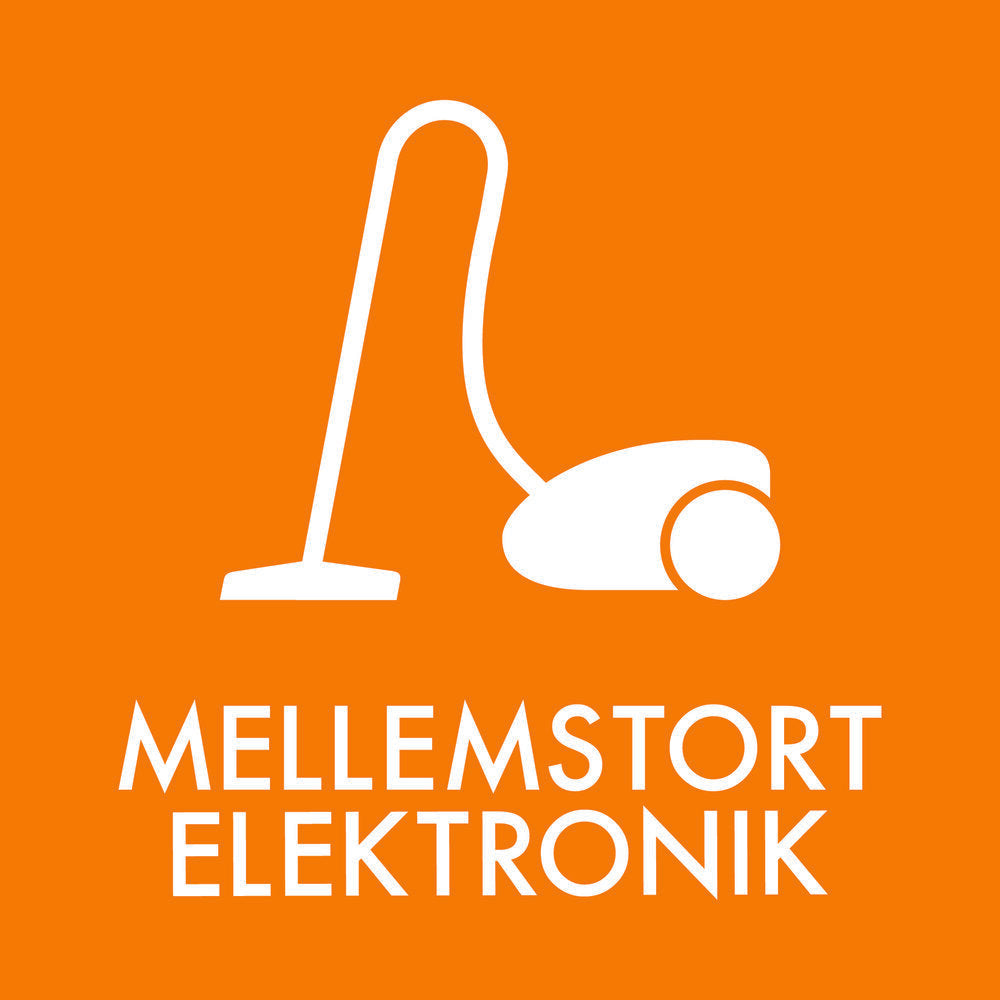 Affaldssortering - Mellemstort Elektronik