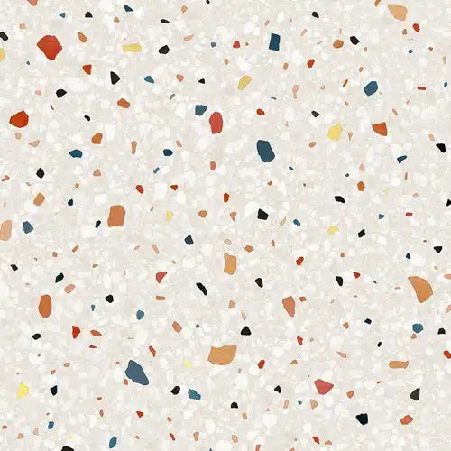 Billede af Stone Terrazzo Textured Cover Stylâ - NE29 Multicolored 122cm
