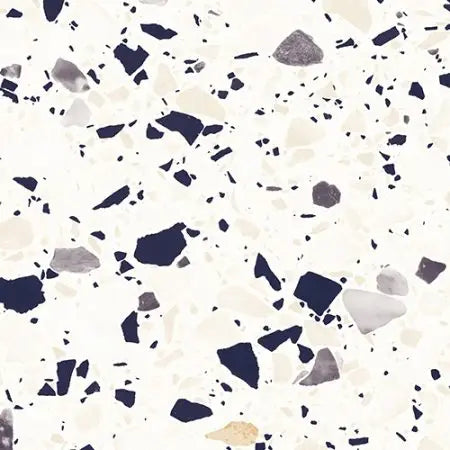 Billede af Stone Terrazzo Soft Matte Cover Stylâ - NH10 Terrazzo Mixed Blue 122cm