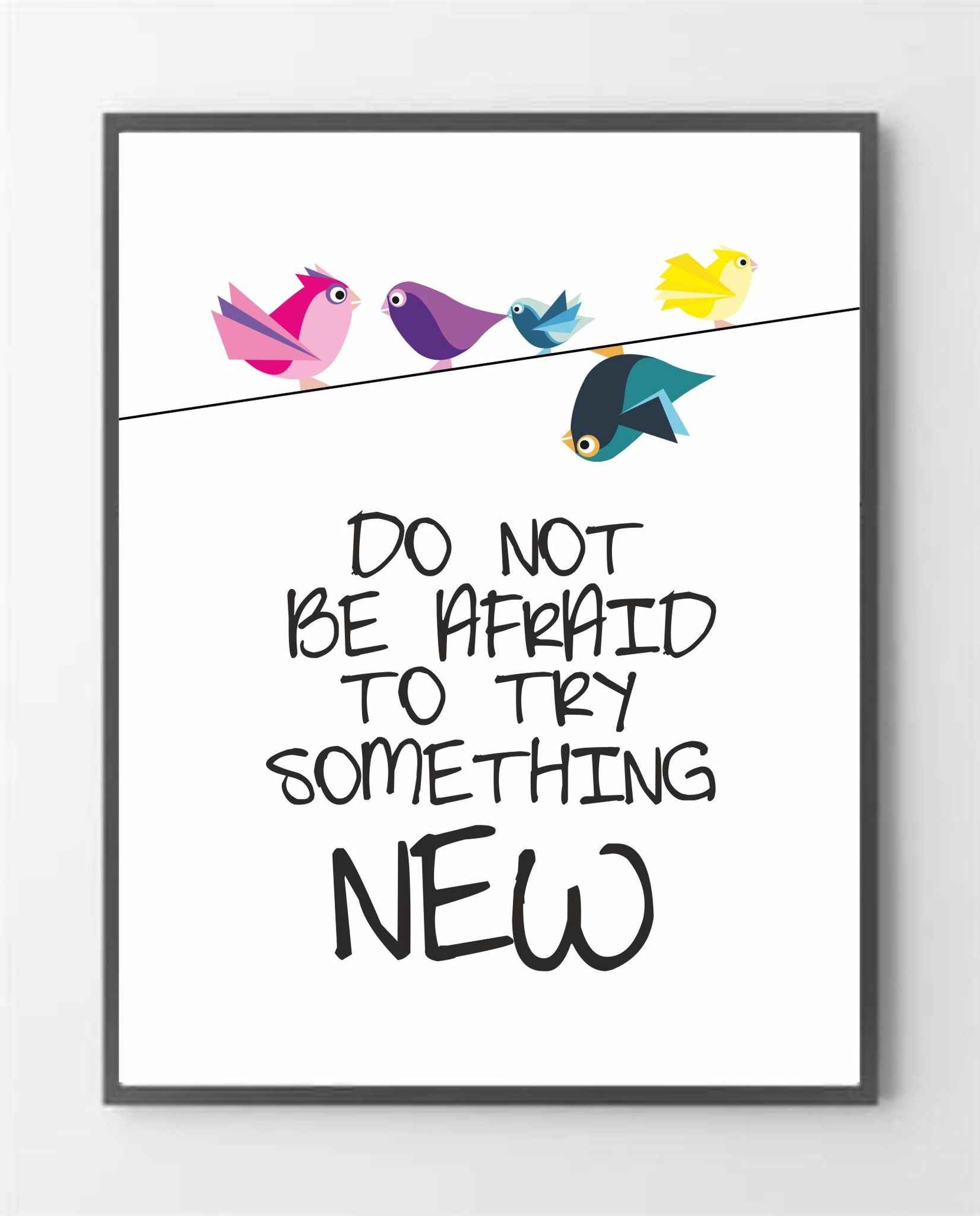 Billede af Plakater - Something new - 30x40 cm.