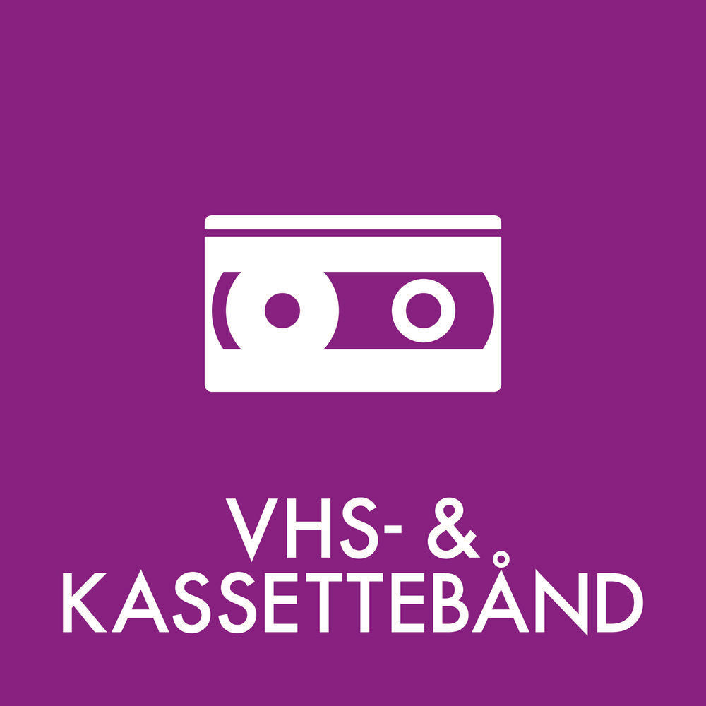 Affaldssortering - VHS & Kassettebånd