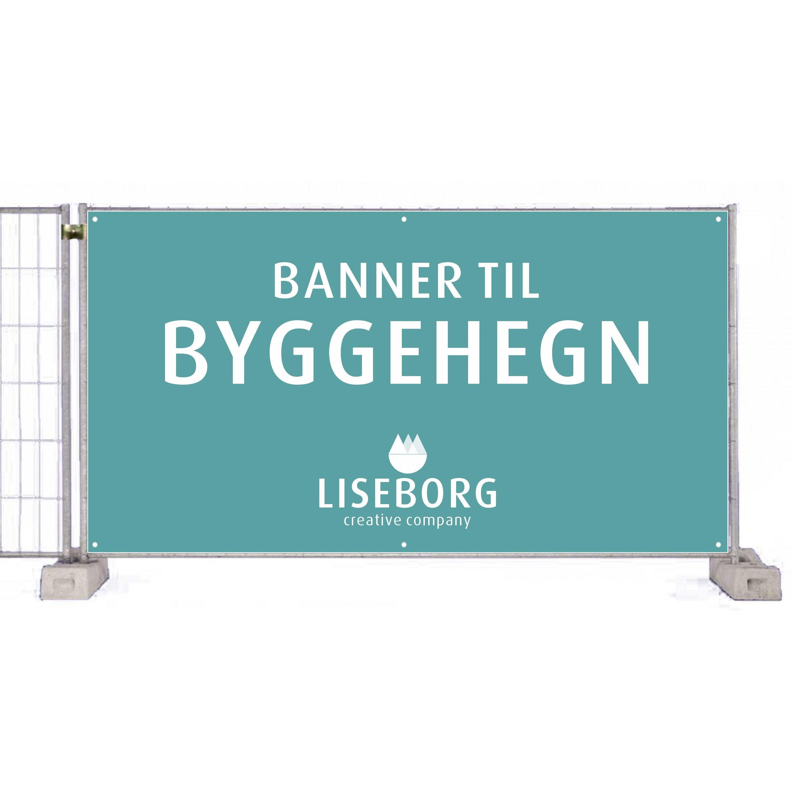 Billede af Banner til byggehegn