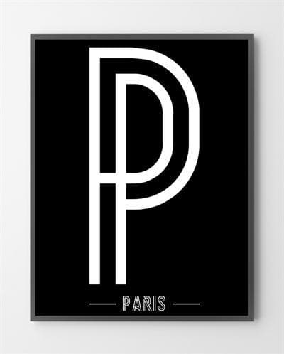 Billede af Design plakater - Paris - 30x40 cm.