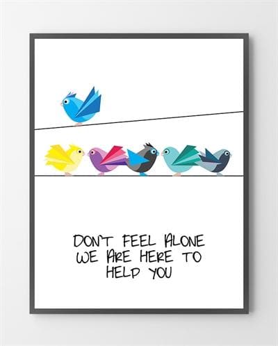 Billede af Plakater - Help - 30x40 cm.