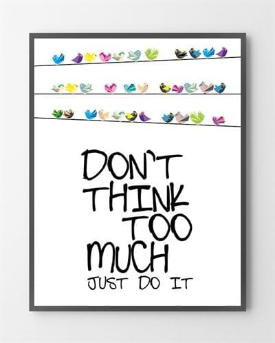 Se Plakater - Do It - 50x70 cm. hos Liseborg