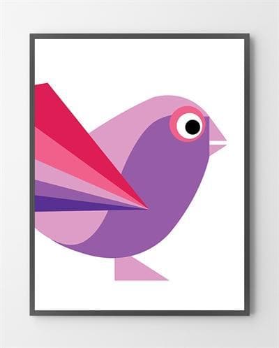 Se Populære plakater - Birdy Sweet - 30x40 cm. hos Liseborg