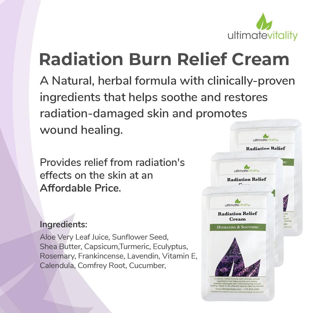 Dermavitality Radiation Burn Cream Sample/Travel packs - 6 packs