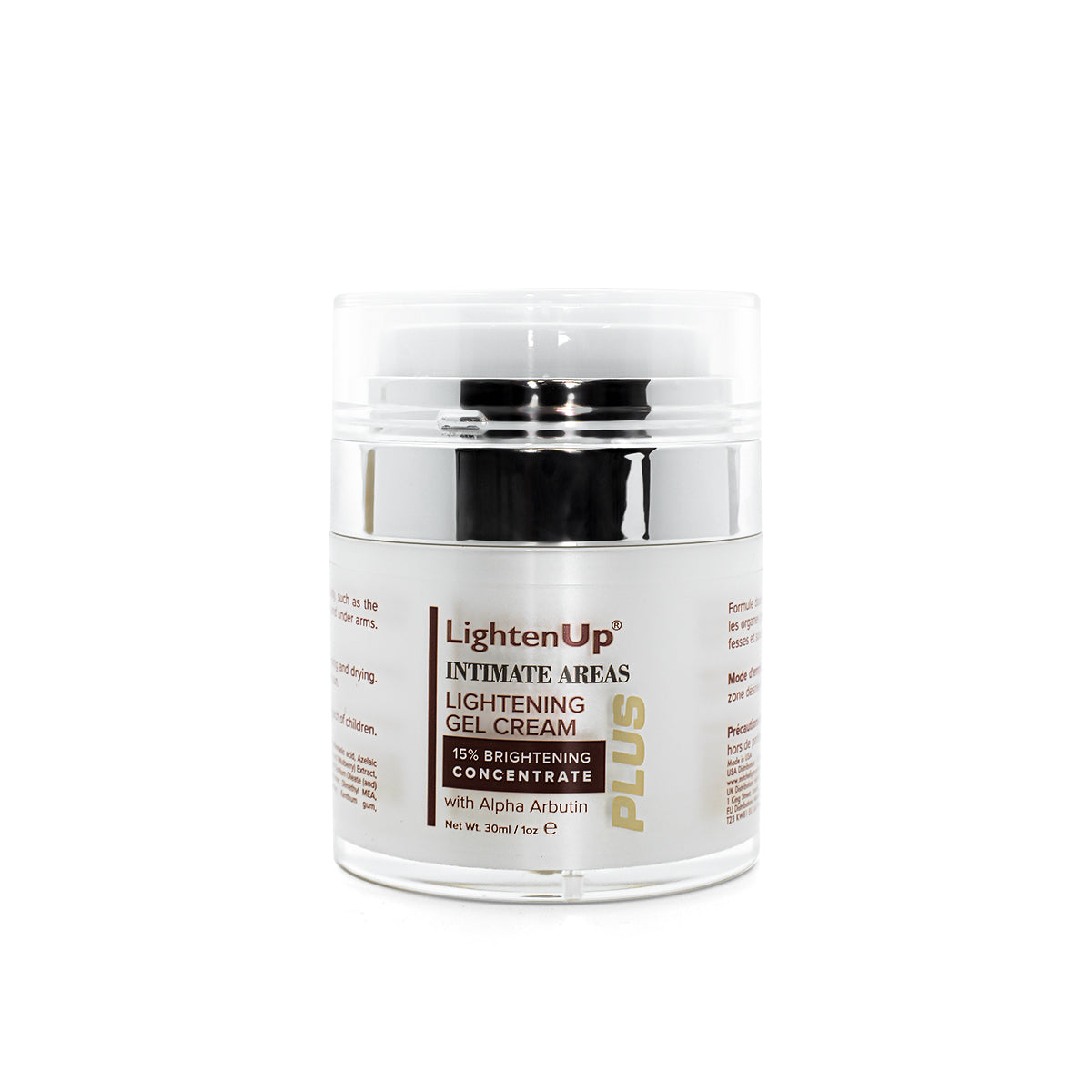 LightenUp Plus Intimate Areas Lightening Gel Cream 30ml - mitchellbrandsmea.com product image