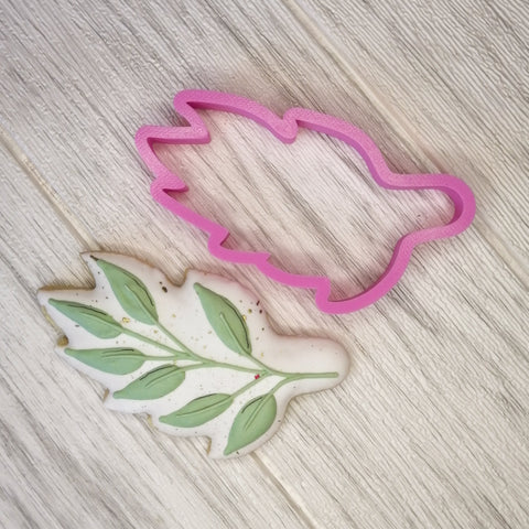 Lemon with Leaf Cookie Cutter