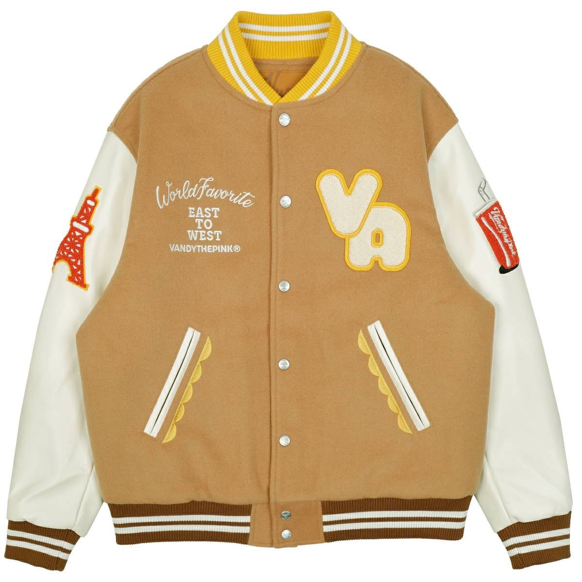 Vandy The Pink YEAR OF RABBIT Varsity Jacket (size Small)