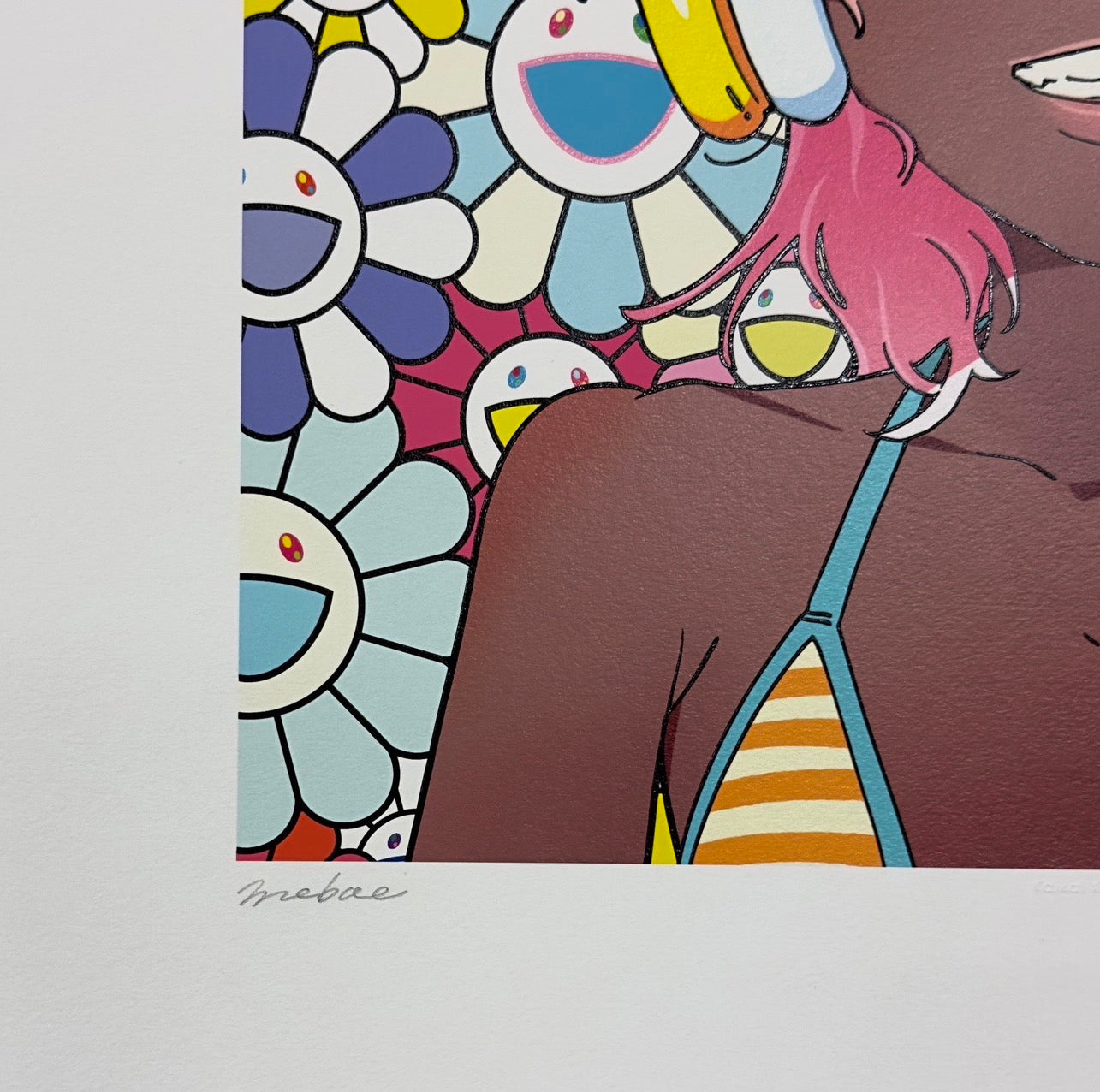 Takashi Murakami × mebae 第三弾コラボ版画
