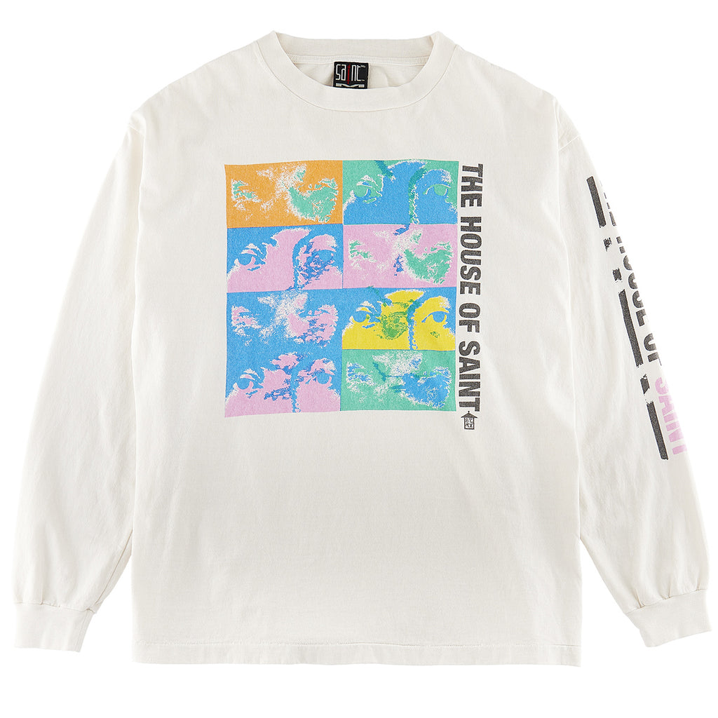 SAINT Mxxxxxx HOLLYHOOD LS TEE ロンT-