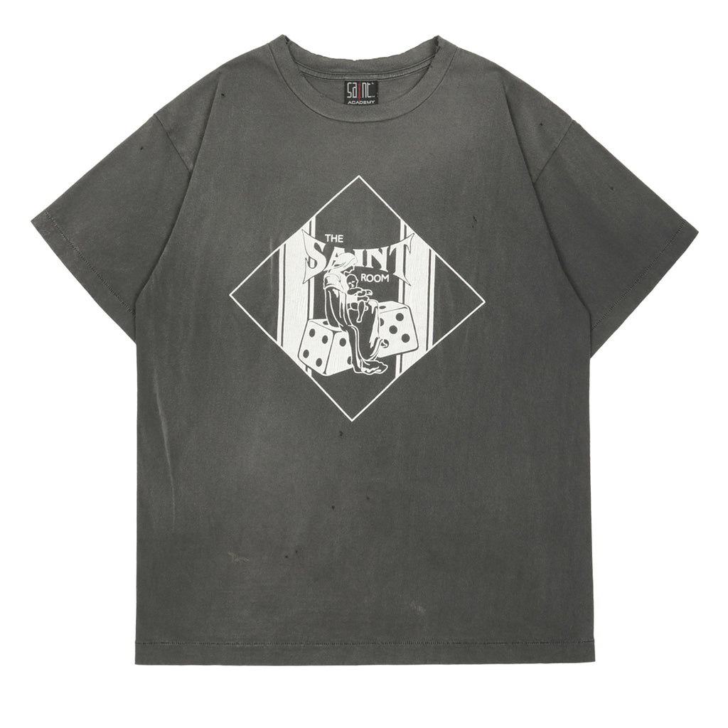 SAINT MICHAEL セントマイケル 22AW ×SHERMER ACADEMY SA SS TEE / SAINT ROOM  シャーマーアカデミー ROOM ショートスリーブTシャツ SM-A22-0000-056 ブラック | www.fleettracktz.com