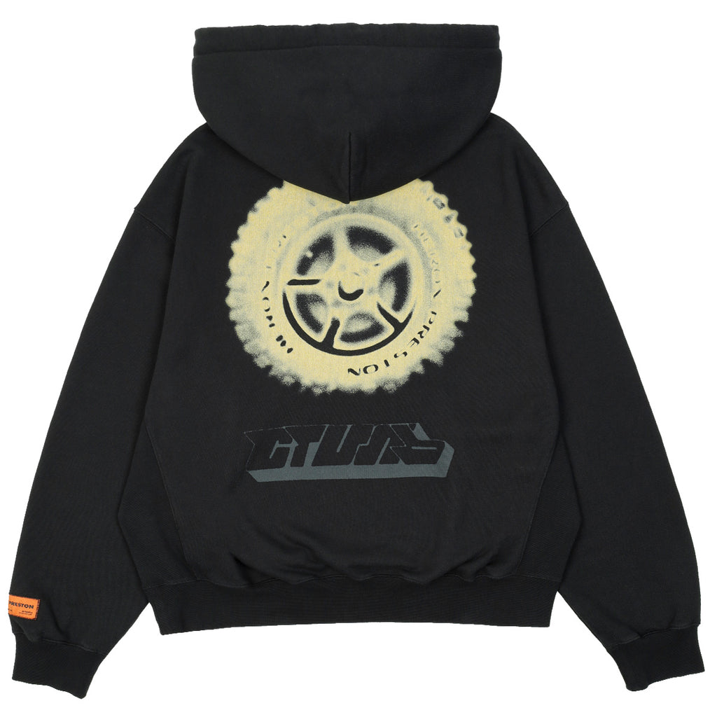 HERON PRESTON HOODIE PLAIN COLLAGE パーカー トップス パーカー