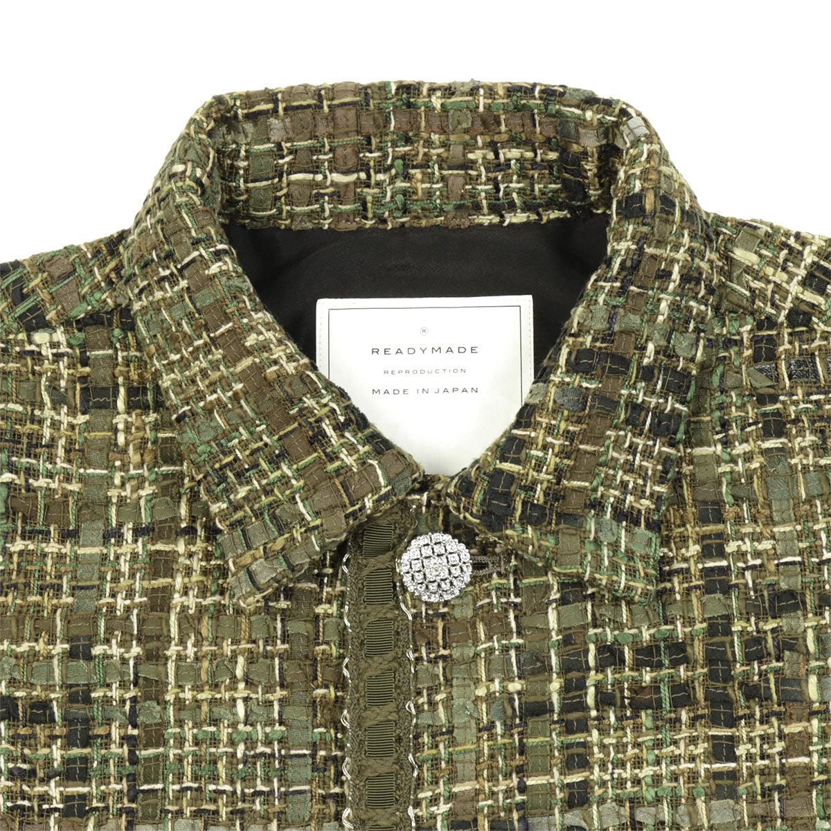 READYMADE tweed shirt jacket ツイード レディメイド