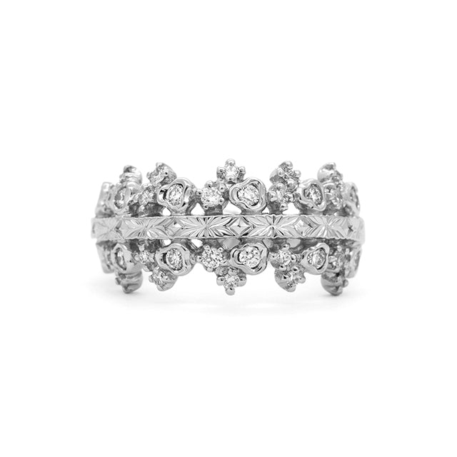 1013A “Clair de lune” Diamond ring – AbHeri オンラインショップ