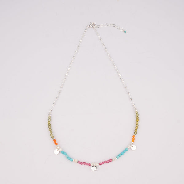 RESORT GEM CHAIN NECKLACE