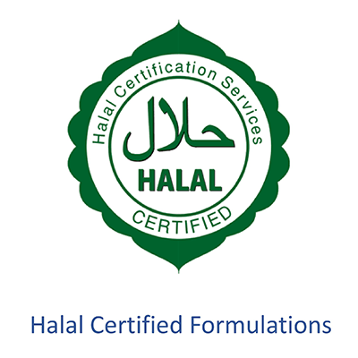 Teenilicious Certifications - Halal Certified Formulations