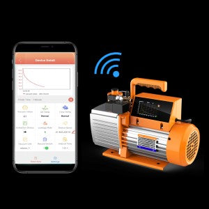 Elitech SVP-9 Intelligent 2-Stage Vaccum Pump APP Monitoring