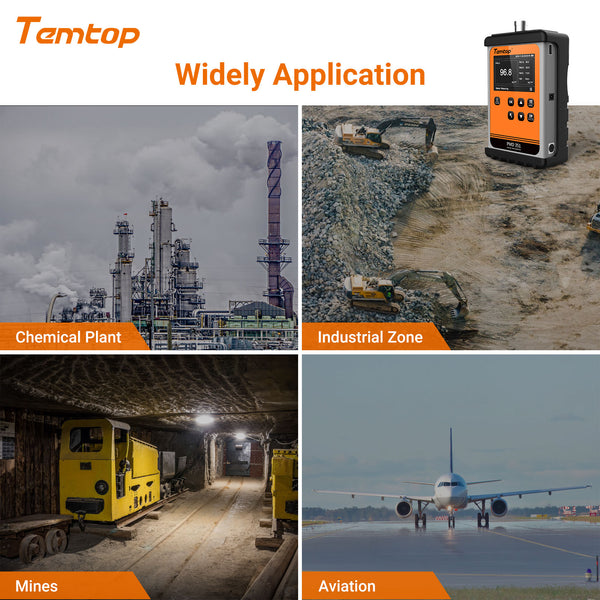 Widely Application of Temtop Air Quality Monitor