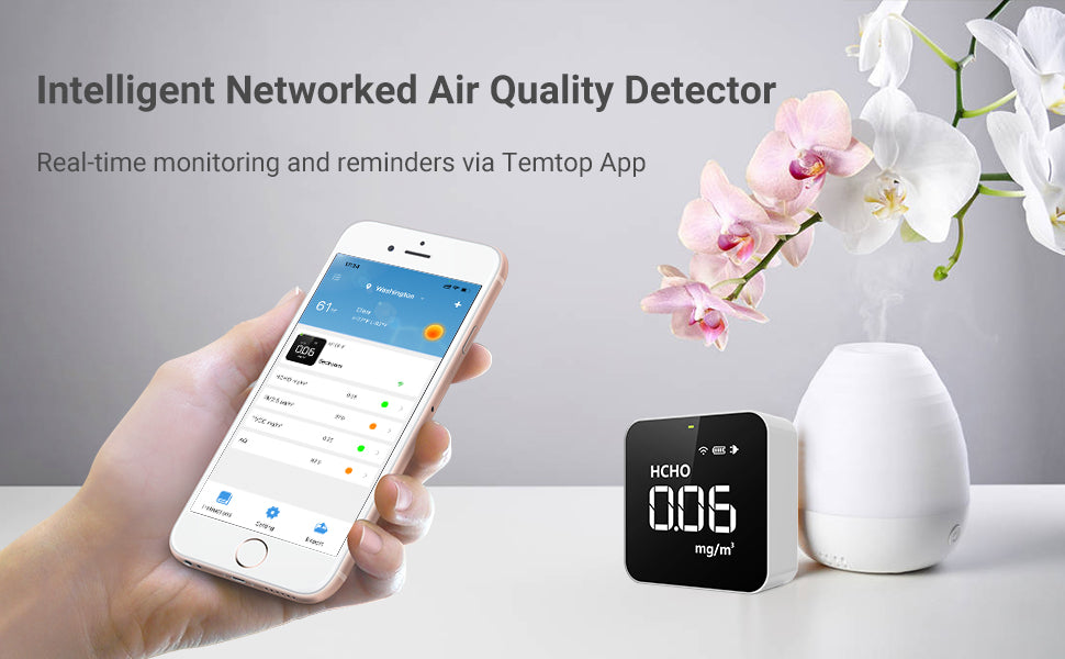 Intelligent Networked Air Quality Detector