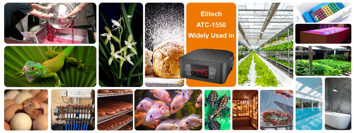 Elitech ATC-1550 Temperature Controller Thermostat Application-Elitech UK