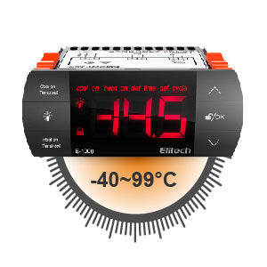 Elitech E-1000 Thermostat Wide Temperature Range-Elitech UK