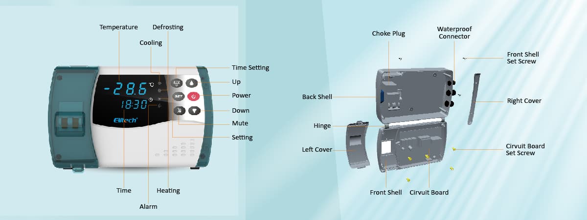 Elitech ECB-1000P Electric Control Panel  Introduction-Elitech UK