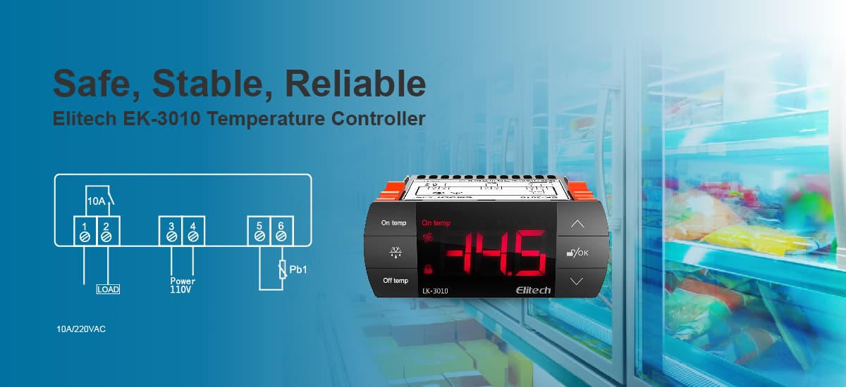 Elitech EK-3010 Temperature Controller Safe Stable and Reliable-Elitech UK