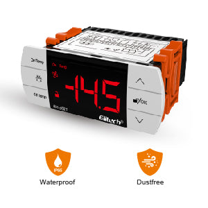 Elitech EK-3021 Two Way Outputs Temperature Controller One-piece front panel