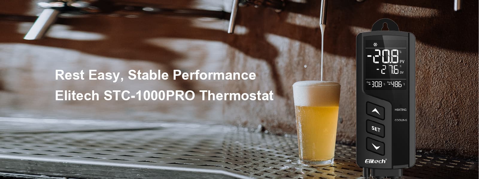 Elitech STC-1000Pro Thermostat Stable Performance-Elitech UK