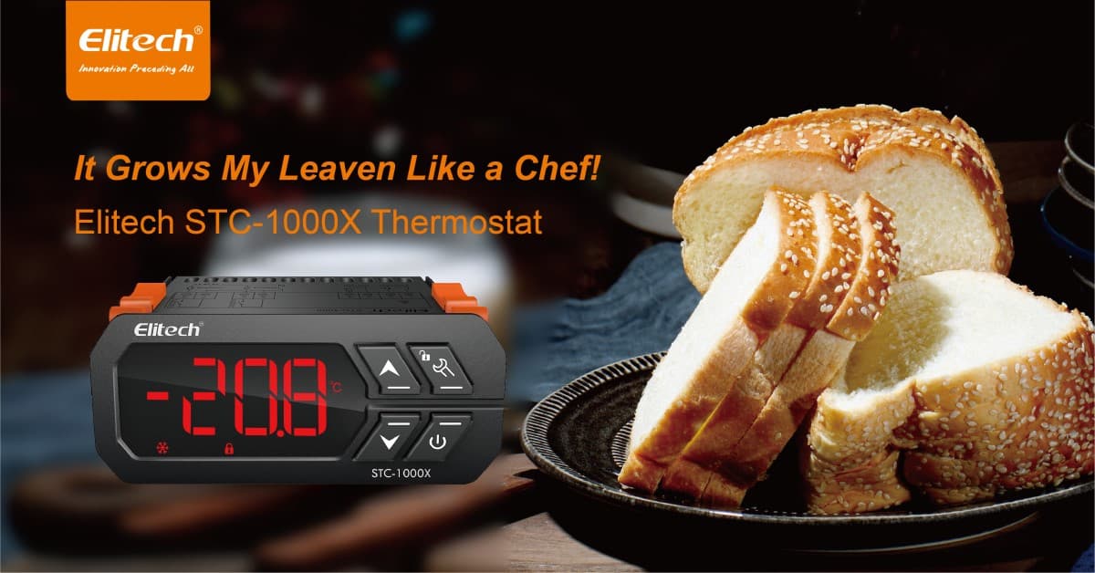 Elitech STC-1000X thermostat for leaven-Elitech UK
