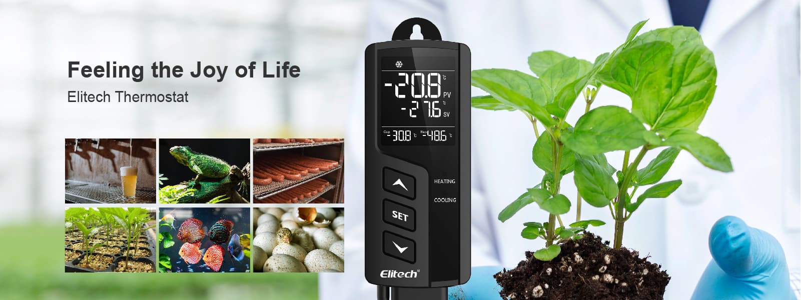 Elitech Thermostat-Feeling the Joy of Life