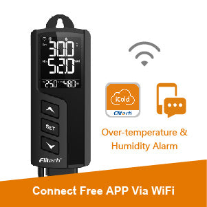 STC-1000WiFi TH Temperature and Humidity Controller Remote Monitoring,- Elitech UK