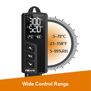 STC-1000WiFi TH Temperature and Humidity Controller Wide Control Range - Elitech UK