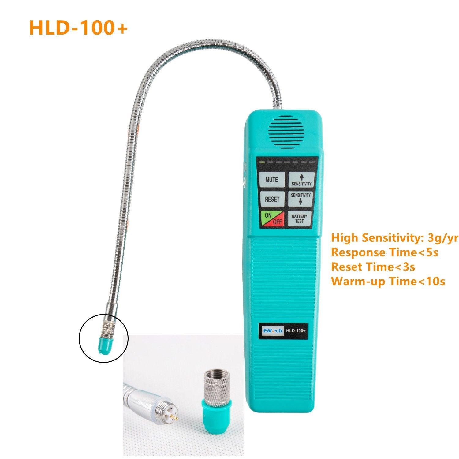 Elitech HLD-100+ Refrigerant Leak Detector HVAC Freon Tester – ElitechEU