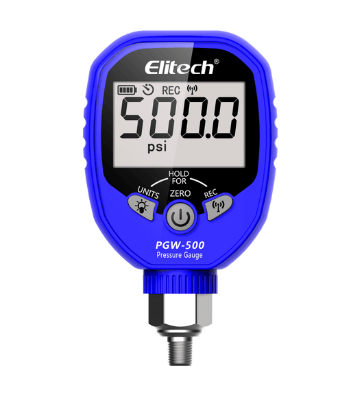 Elitech PGW-800 Wireless-Kältemittelverteiler-HVAC-Manometer— ElitechEU